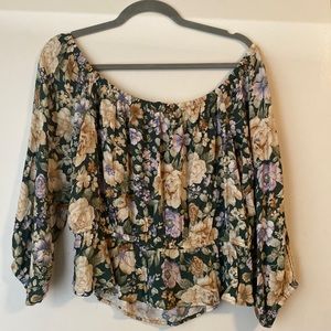 American Eagle off the shoulder top